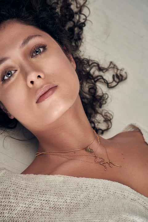 Necklace Gold Aquarius