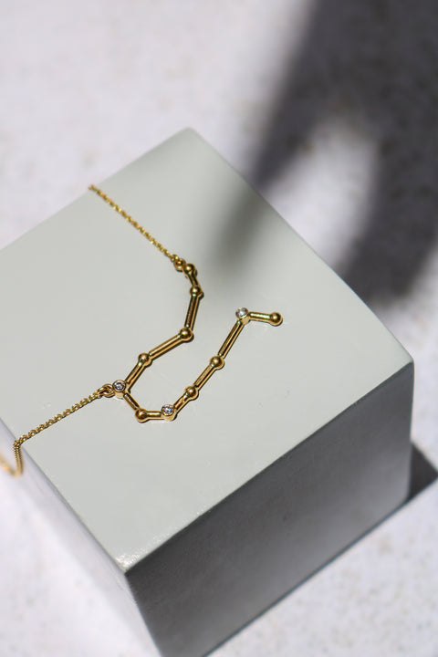 Necklace Gold Gemini