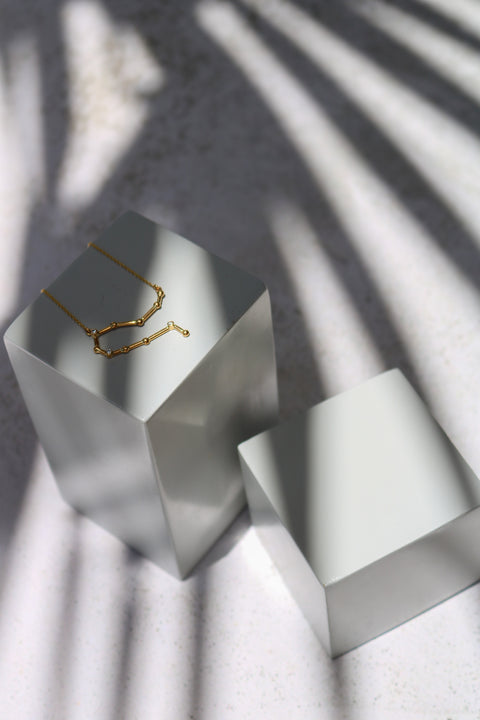 Necklace Gold Gemini
