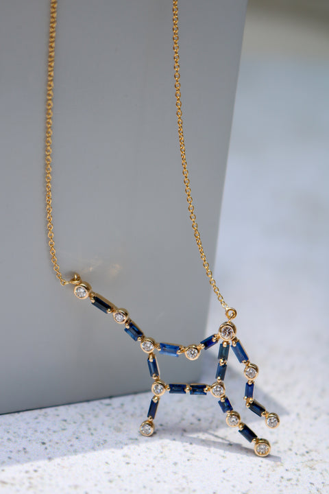Necklace Sapphires Virgo