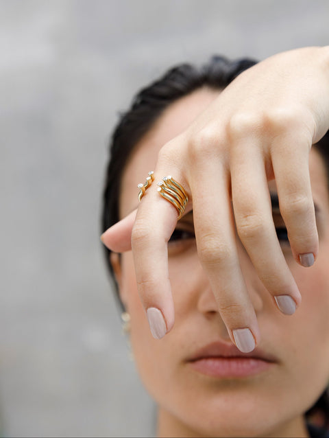 Anemona ring “ Moveo Collection"