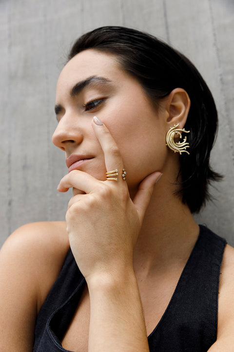 Anemona ring “ Moveo Collection"