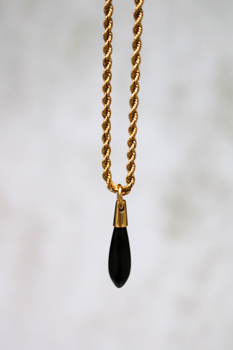 Onix drop pendant