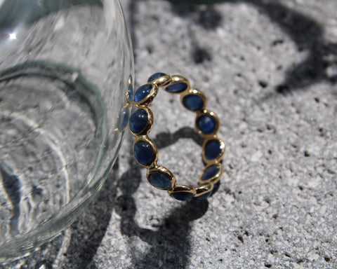 Eternity Sapphires Candy Ring
