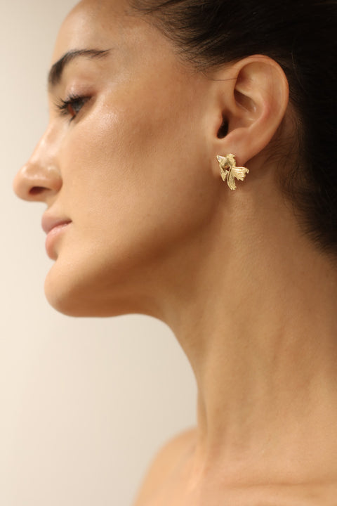 Delta fish earrings “Fauna Collection”