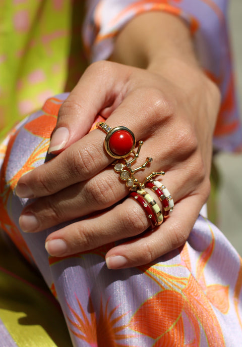 ARMISS - S.O.S “Save our souls” Dot ring