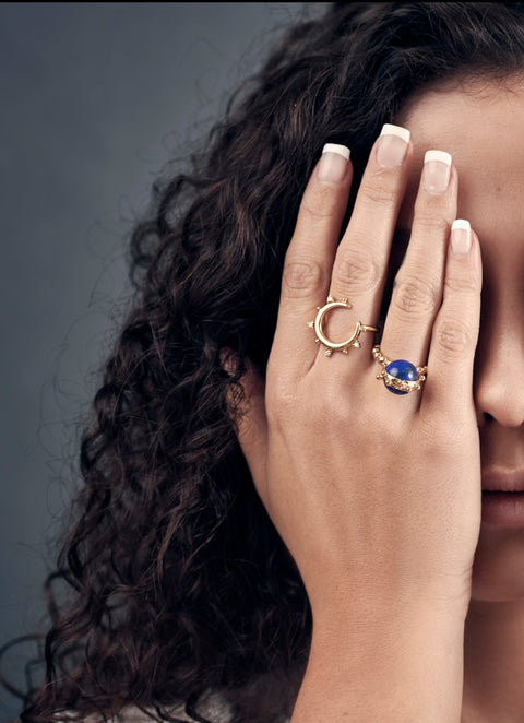 Orbiting Planet Earth ring