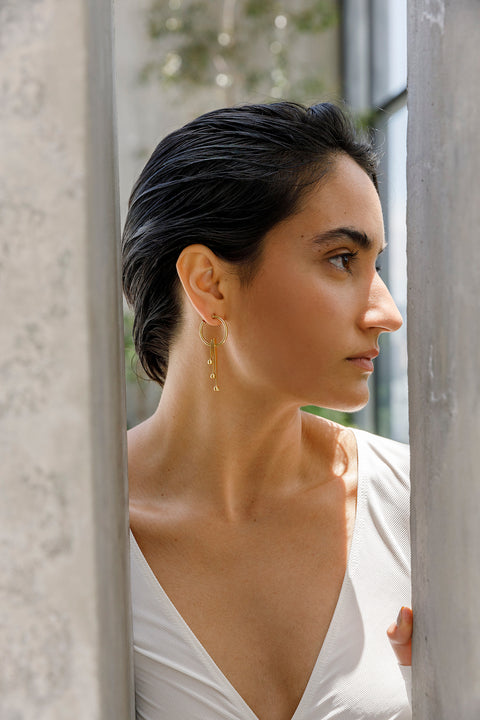 Radiance Sun Rays hoops