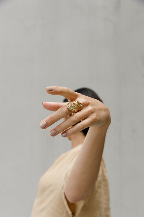 Duna Snake ring “Fauna Collection”