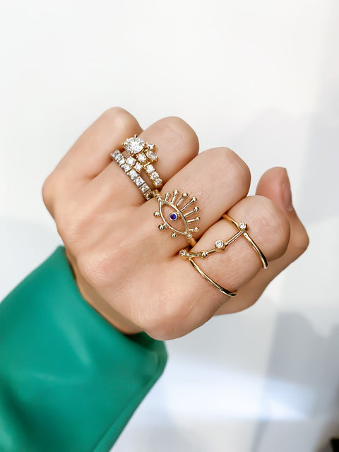Intuition eye ring