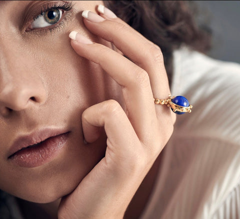 Orbiting Planet Earth ring