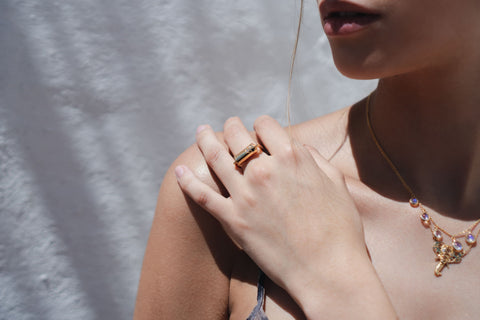 Pergamino Rolling Ring