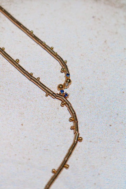River motion necklace “Moveo Collection"