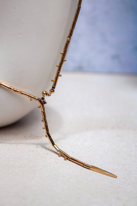 River motion necklace “Moveo Collection"