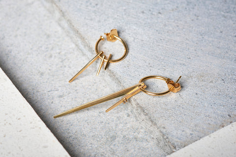 Asymmetric Sun Rays hoops