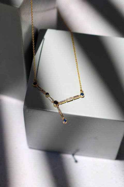 Necklace Sapphires Cancer