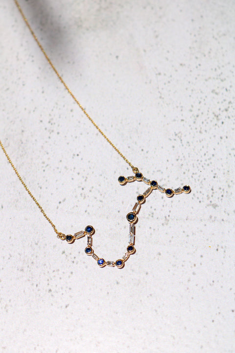 Necklace Sapphires Scorpius