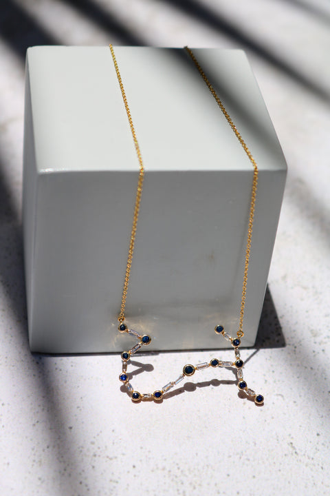 Necklace Sapphires Scorpius