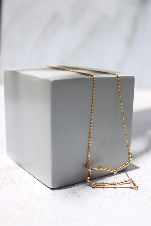 Necklace Gold Gemini