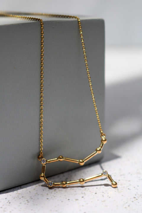 Necklace Gold Gemini