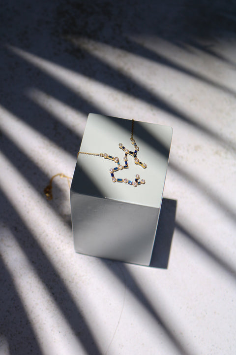 Necklace Sapphires Sagittarius