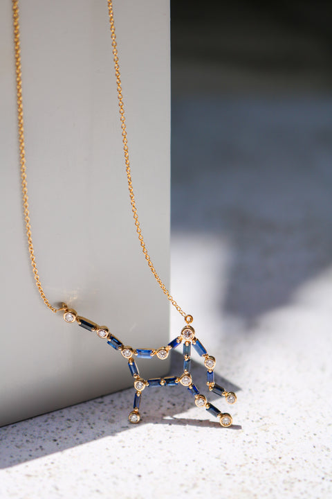 Necklace Sapphires Virgo