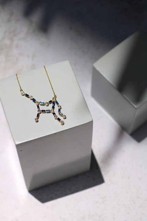 Necklace Sapphires Virgo