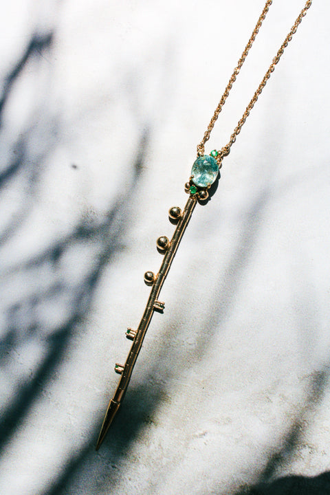 Necklace Moveo Paraiba Tourmaline