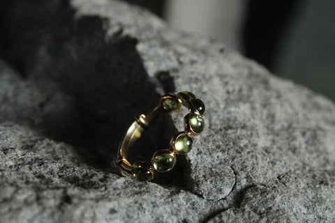 Peridots Candy Ring