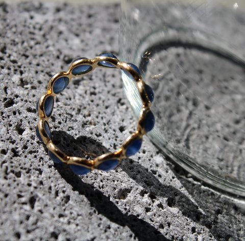 Eternity Sapphires Candy Ring