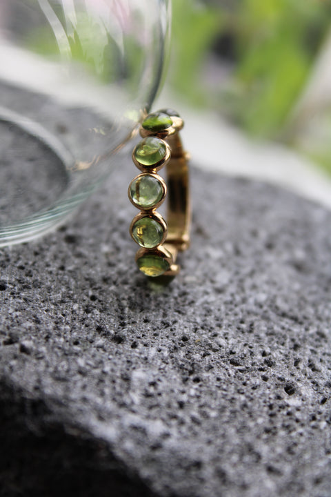Peridots Candy Ring