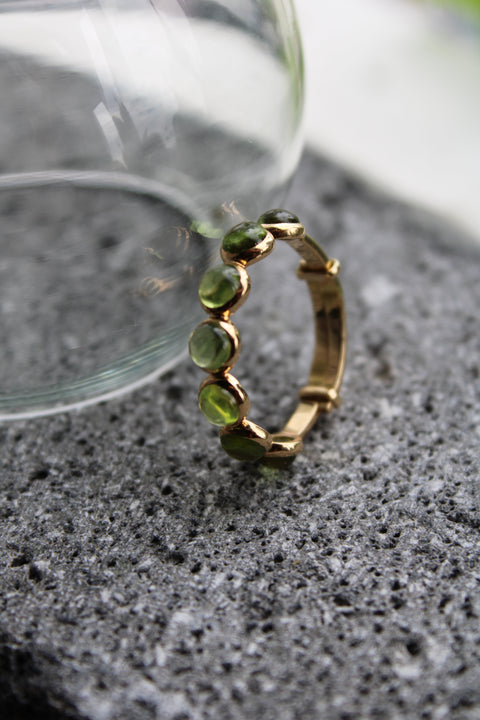 Peridots Candy Ring