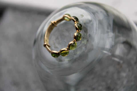 Peridots Candy Ring