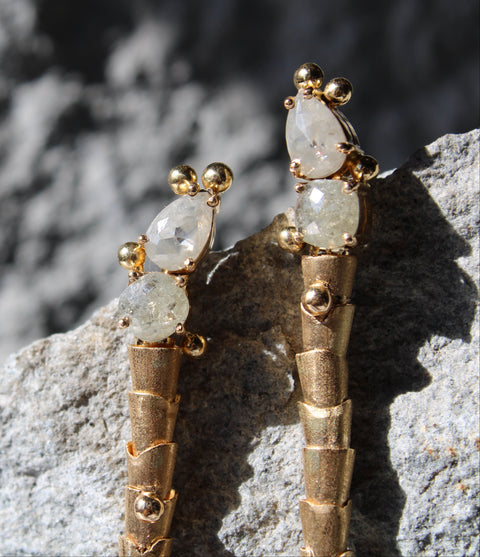 Waterfall earrings “Moveo Collection”