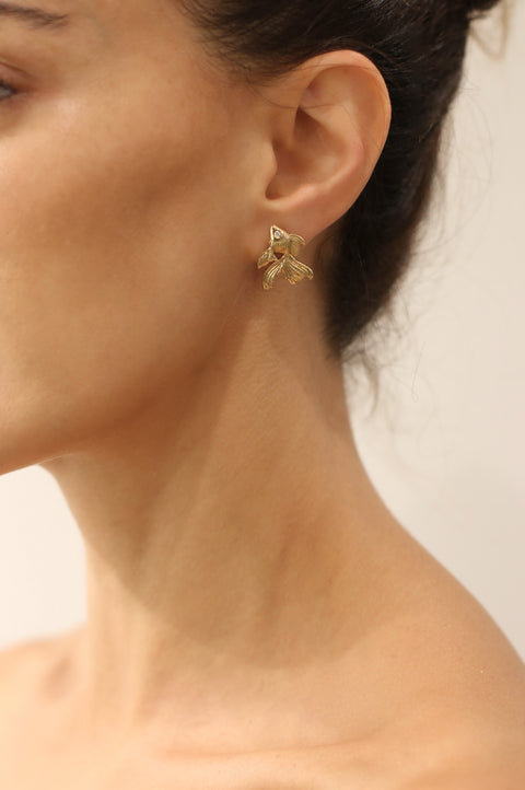 Delta fish earrings “Fauna Collection”