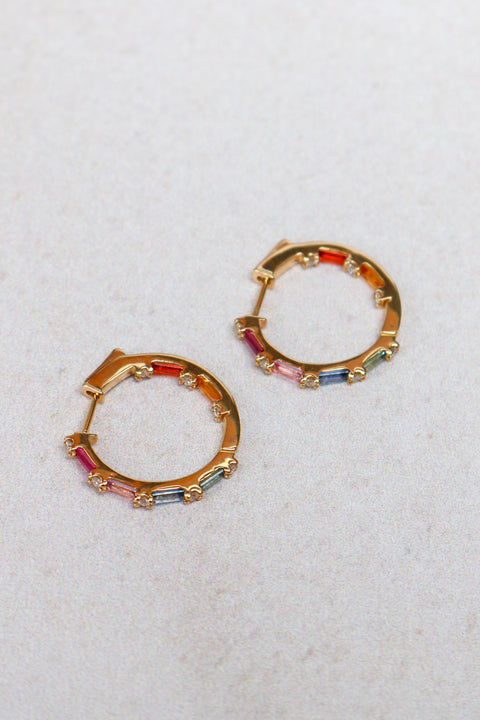 Double side multicolor Candy hoops