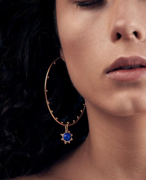 Lapis Lazuli Planet Pendant
