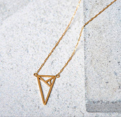 Fibonacci triangle necklace