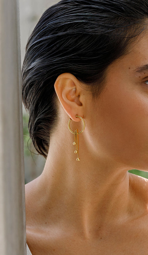 Radiance Sun Rays hoops