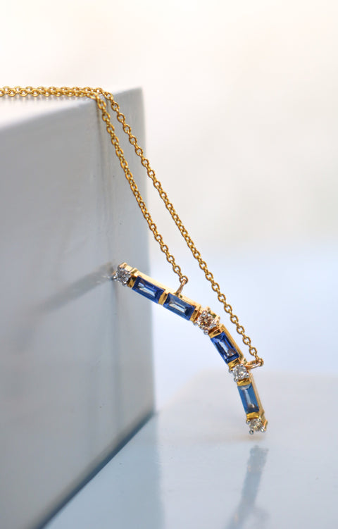 Necklace Sapphires Aries