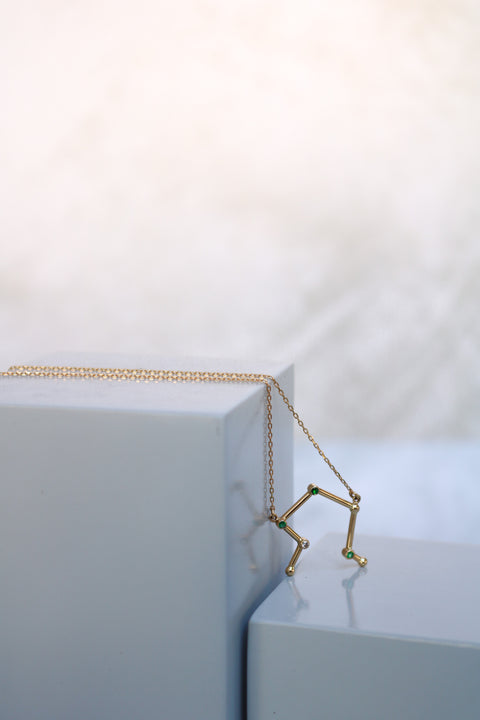 Necklace Gold Libra
