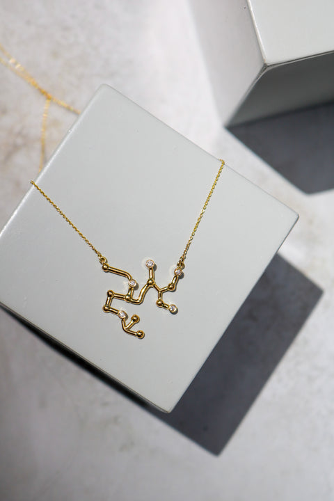 Necklace Gold Sagittarius
