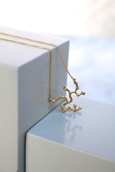 Necklace Gold Sagittarius