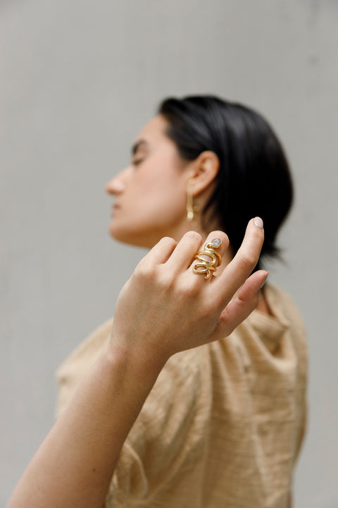 Duna Snake ring “Fauna Collection”