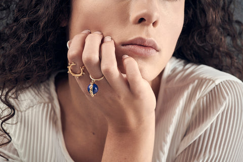 Moving Planet Earth ring