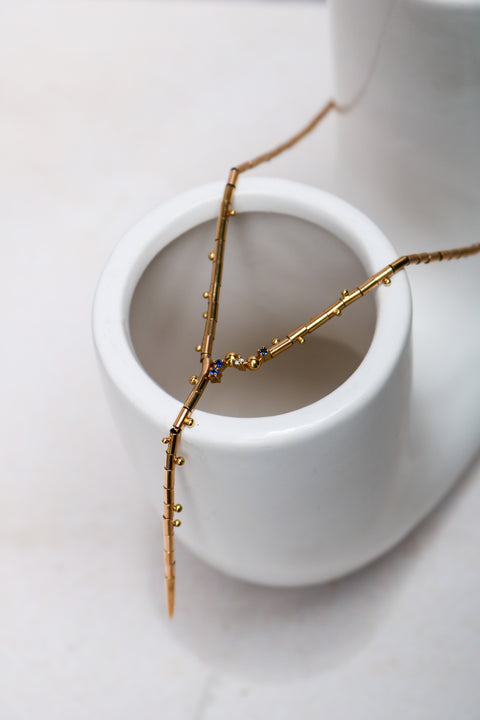River motion necklace “Moveo Collection"