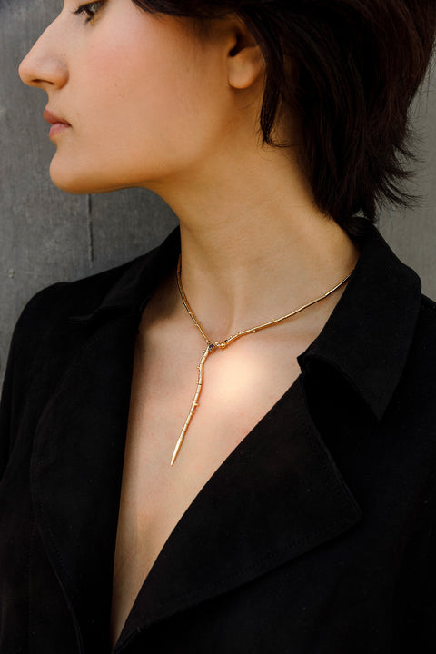 River motion necklace “Moveo Collection"